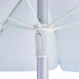 SENČNIK NATERIAL ZA PLAŽO VALI D200 ORANŽ. ALU, 160G