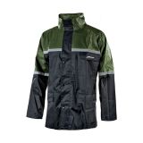 DEŽNO OBLAČILO ALBATROS JAKNA IN HLAČE SUPERCELL ŠT.XXXXL, MODRO/OLIVNE