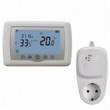 DEL ZA OGREVALNO TELO E2 DIGITALNI BREZŽIČNI INFRA TERMOSTAT + VTIČNICA