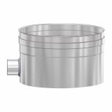 DIMNIŠKI PRIKLJUČEK SIGMANOVA LOVILEC KONDENZA FI 160 Z IZPUSTOM INOX