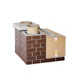 DIMNIŠKI SET SCHIEDEL UNI ISO PLUS FINAL SET 20, RJAV, 1.33 M