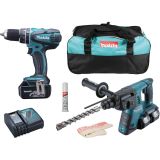 SET LXT MAKITA DLX2137M