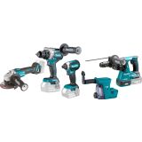 AKUMULATORSKI SET MAKITA DLX4155TX1 2X 18V 5AH; TORBA
