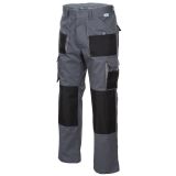 DELOVNE HLAČE SARA ROCKY DO PASU ŠT. L SIVO / ČRNE