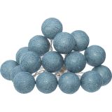 DODATEK ATMOSPHERE DEKORATIVNE LED KROGLICE 18X30.5CM, MODRE