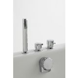 DODATEK ZA KAD KOLPA SAN ENOROČNA ARMATURA S TUŠ ROČICO