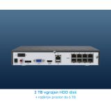 DODATEK ZA PAMETNI DOM REOLINK NVS8 SNEMALNA ENOTA ČRNA