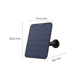 DODATEK ZA PAMETNI DOM REOLINK SOLARNI PANEL 2 ČRNA