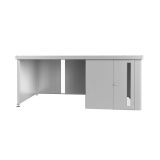 DODATKI ZA KOVINSKE HIŠKE BIOHORT 347X300X220 CM STRANSKI NADSTREŠEK NEO 4ABCD