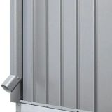 DODATKI ZA KOVINSKE HIŠKE BIOHORT SET CEVI ZA DEŽEVNICO 170 CM PEŠČENO SIVA