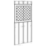 DODATKI ZA KOVINSKE HIŠKE GLOBEL KOMPLET OKEN 1 SREBRNA 62 X 62 X 178 CM (WSPF)