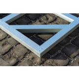 DODATKI ZA KOVINSKE HIŠKE GLOBEL TALNI OKVIR GLOBEL 10X10 D295 X V299 CM (F1010GAL)