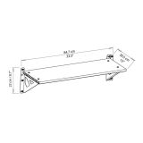 DODATKI ZA KOVINSKE HIŠKE PALRAM SKYLIGHT POLICA ZA SHRANJEVANJE