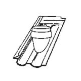 DODATKI ZA OPEČNO KRITINO BRAMAC GRANAT 13V PLIN.ODDUH (SET) 114MM ANTRAC