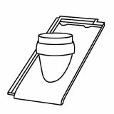 DODATKI ZA OPEČNO KRITINO BRAMAC TURMALIN PLIN.ODDUH (SET) 114MM ČRN