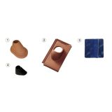 DODATKI ZA OPEČNO KRITINO TONDACH ANTENSKI KOMPLET ZA BOBROVEC, RDEČ