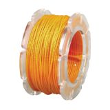 DODATKI, ORODJE ZA NAKIT RAYHER BOMBAŽNA VRVICA SONČNO RUMENA FI 0.6 MM 10 M