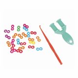 DODATKI, ORODJE ZA NAKIT RAYHER ELASTIKE LOOM BANDZ SET RIBJA KOST