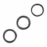 DODATKI, ORODJE ZA NAKIT RAYHER OBROČ ČRN, 7 MM, 30 KOM