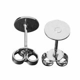 DODATKI, ORODJE ZA NAKIT RAYHER UHAN S PLOŠČICO 6MM 4 KOSI