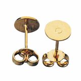 DODATKI, ORODJE ZA NAKIT RAYHER UHAN S PLOŠČICO 6MM 4 KOSI