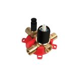 DODATNA OPREMA ZA PIPE UNITAS PODOMETNA MEŠALNA ČRNA ARMATURA ZA KAD 2 IZLIVA