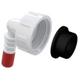 DODATNI DEL ZA VODOVOD VAFRA PVC KOLENO ZA SUŠILNI STROJ