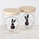 DOZA BOLTZE ZA SHRANJEVANJE, 750 ML STEKLENA S POKR., SORT.