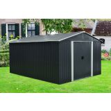 KOVINSKA VRTNA HIŠKA PERGART DRESDEN II 1012 ANTRACIT Š301 X G367 X V214