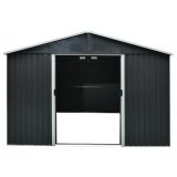 KOVINSKA VRTNA HIŠKA PERGART DRESDEN II 1012 ANTRACIT Š301 X G367 X V214