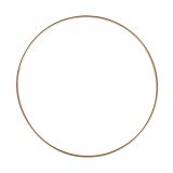 OBROČ RAYHER KOVINSKI 20 CM ZLAT