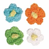 DROBNI ART.ZA USTVARJANJE RAYHER KVAČKANE ROŽICE, 2.5CM 16 KOS