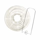 DROBNI ART.ZA USTVARJANJE RAYHER LAMPIJON BEL, 20 CM PAPIRNAT, 2 KOSA