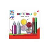 DROBNI ART.ZA USTVARJANJE RAYHER LEPILO Z BLEŠČICAMI V SETU