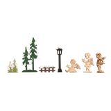 DROBNI ART.ZA USTVARJANJE RAYHER LESENI OKRASKI ANGELSKI VRT 7/1