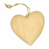 DROBNI ART.ZA USTVARJANJE RAYHER LESENI OKRASKI SRCA 5, 7, 10 CM, 3 VELIKOSTI