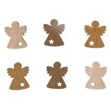 DROBNI ART.ZA USTVARJANJE RAYHER LESENI OKRASKI, ANGEL,2CM