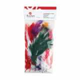 DROBNI ART.ZA USTVARJANJE RAYHER PERJE PUHASTO, MEŠANO 10-15 CM, 15 KOM.