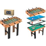 DRUŽABNE IN MISELNE IGRE XJ IGRALNA MIZA 4V1