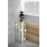 DRŽALA, STOJALA, KLJUKICE AWD STOJALO KOTNO 3 POLICE STEKLO