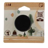 DRŽALA, STOJALA, KLJUKICE TENDANCE ČRNA BAMBUS KLJUKICA MALA ZA ZALEPIT 4.5CM