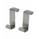 DRŽALA, STOJALA, KLJUKICE TENDANCE SET 2 NERJAVEČI KLJUKICI ZA PREDAL CROM