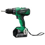 AKUMULATORSKI VRTALNIK VIJAČNIK HITACHI DS18DBEL-WJ + SET VIJAČNIH NASTAVKOV