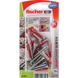 ZIDNI VLOŽEK Z VIJAKOM FISCHER DUOPOWER 6X30 S K NV VLOŽEK+VIJ. VGREZ. GL.