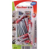 ZIDNI VLOŽEK Z VIJAKOM FISCHER DUOPOWER 8X40 S PH K NV VLOŽEK+VIJ.LEČ.GL.