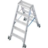DVODELNA LESTEV KRAUSE STABILO 2X12 STOPNIC S KOLEŠČI 2.8M
