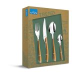 SET JEDILNEGA PRIBORA AMEFA 16 DELNI ECLAT NATURE