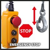 EL. DVIGALO Z ŽIČNO VRVJO EINHELL TC-EH 1000 500KG / 18M VIŠINE