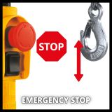 EL. DVIGALO Z ŽIČNO VRVJO EINHELL TC-EH 250 200KG / 5.7M VIŠINE