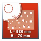 ELEKTRIČNI REZALNIK ZA REZANJE KAMNA EINHELL TE- SC 920 L